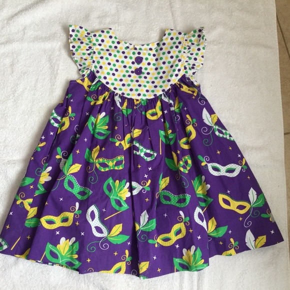 Mardi Gras Dress, size 5 - Picture 1 of 4